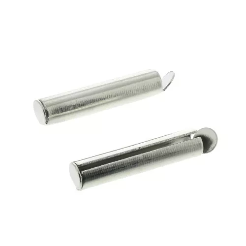 Terminale per chiusura Hiilos 20 mm - Argentato x1