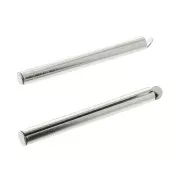 Terminale per chiusura Hiilos 40 mm - Argentato x1