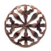 Stampa etnica mm. 41 rame antico x1