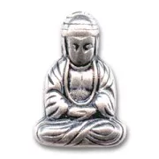 Buddha mm. 24  argentato brunito x1