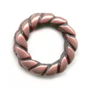 Anellini mm. 11 rame antico x5