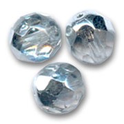 Sfaccettate mm 8 Crystal Argent x20|raw }}
