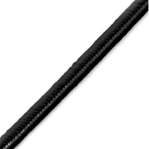 Cordoncino soutache mm. 2.5 nero x m. 2