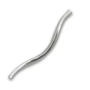 Tubi attorcigliati Argento 925 mm. 18x1 x10