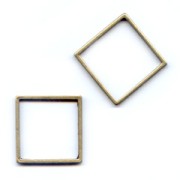 Intercalari quadrati mm. 18 bronzo x6|raw }}