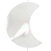 Perle di luna 12x9,5 mm - Naturale x4