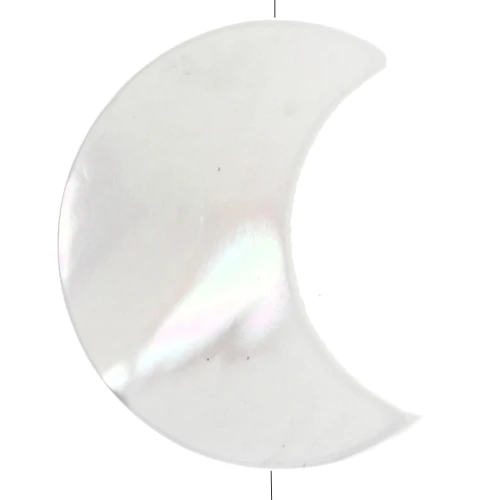 Perle di luna 12x9,5 mm - Naturale x4