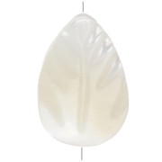Perle di madreperla - Foglie - 9,5x6. mm - per creare bigiotteria x4