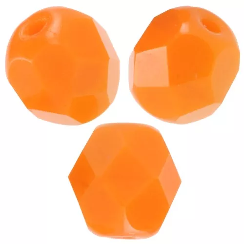 Sfaccettate mm 6 Mandarino x25