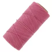 Bobina di filo cerato Linhasita per micro macramè 1 mm - Rosa confetto (629) x168m