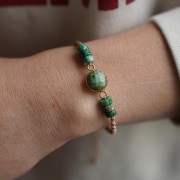 Anello aperto a crimpare per cabochon a fondo piatto da 10 mm - Acciaio inossidabile x1