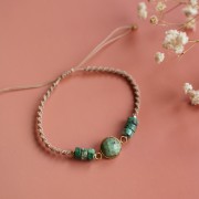 Anello aperto a crimpare per cabochon a fondo piatto da 10 mm - Acciaio inossidabile x1