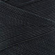 Bobina di filo cerato Linhasita per micro macramè 1 mm - Grigio scuro (474) x168m