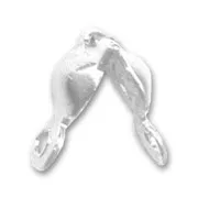 Coprinodi 2 anellini mm. 3.5 Placcatura argento fino x100