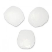 Sfaccettate mm 2.5 Opaque White x50|raw }}