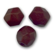 Sfaccettate mm 3 Opaque Cocoa Brown x50|raw }}