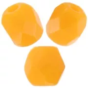 Sfaccettate mm. 4 Mandarino x50