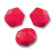 Faccette 4 mm opache rosso chiaro x50|raw }}