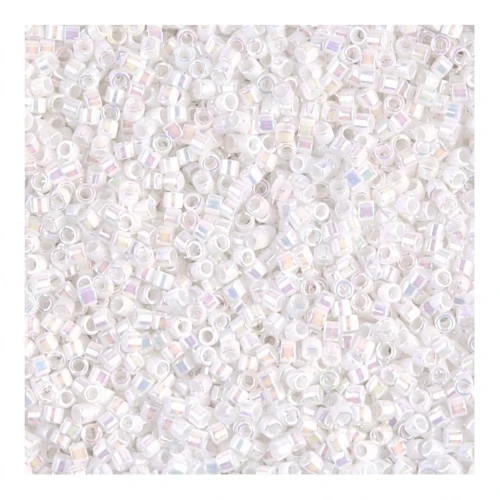 Miyuki Delica 15/0 DBS0202 - White Pearl AB