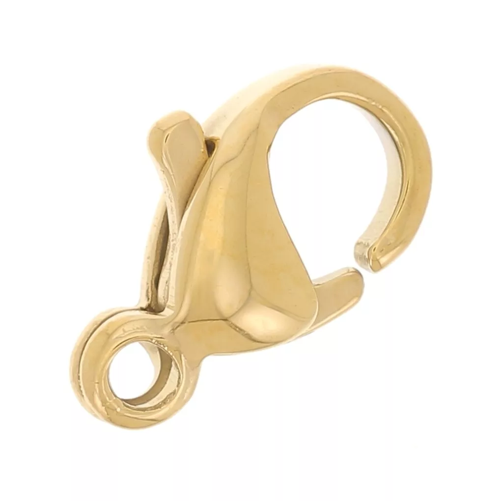 Chiusure moschettoni da 9 mm - acciaio inox 304L x10 - Perles & Co