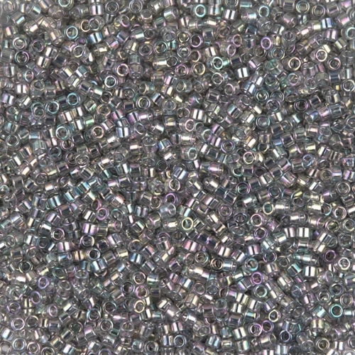 Miyuki Delica 15/0 DBS0107 - Tr Gray Rainbow Gold Luster