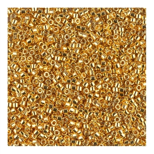 Miyuki Delica 15/0 DBS0031 - 24kt Gold Plated