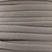 Cordone spaghetti elastico tinta unita 5 mm - Grigio x 1 m