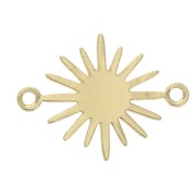 Distanziatore sole 2 anellini 13 mm - Placcato oro 3 microns x1|raw }}