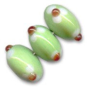 Tonda piatta motivo fiore mm. 18 Anice x1|raw }}