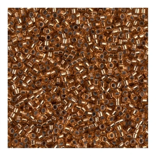 Miyuki Delica 15/0 DBS0181 - Light bronze Silver Lined