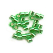 Miyuki Delica 15/0 DBS0046 - Green Silver Lined