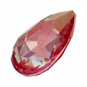 Cabochon PureCrystal 4320 pera mm. 14x10 Crystal Royal Red nder DeLite x1