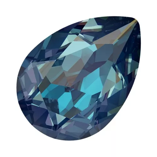 Cabochon PureCrystal 4320 pera mm. 14x10 Crystal Royal Blue DeLite x1