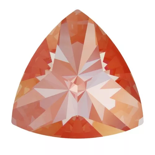 Cabochon triangolo PureCrystal 4799 9 mm Crystal Orange Glow Delite x 1