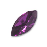 Navetta PureCrystal mm. 15x7 Amethyst|raw }}