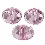 Ronde aplatie PureCrystal 5040 6 mm Light Amethyst x1