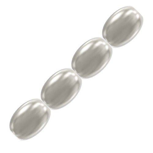 Perline PureCrystal Perles Grain de riz - 5824 4 mm White Pearl x20