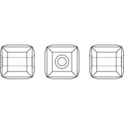PureCrystal 5601 Cubetti di topazio da 4 mm x8
