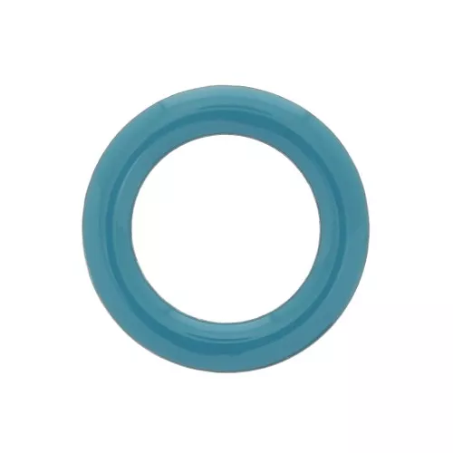 Distanziatore anellino stile ciambella in resina epossidica 23mm Turchese x1