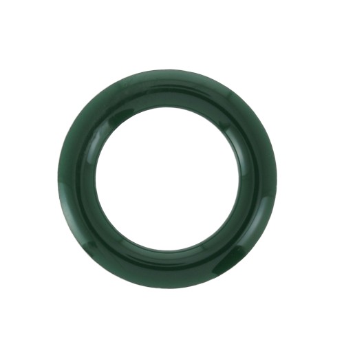 Distanziatore anellino stile ciambella in resina epossidica 23mm Verde pino x1