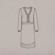 Cartamodello  Aime comme marie - Aime comme  Mosaïque - Vestito 