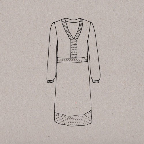 Cartamodello  Aime comme marie - Aime comme  Mosaïque - Vestito 