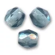 Sfaccettate mm. 3 Montana Blue  x50
