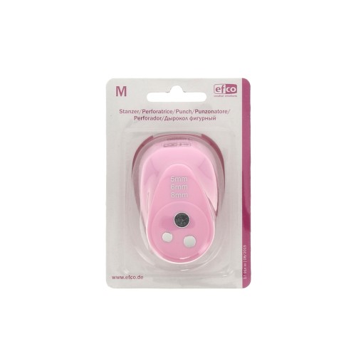 Perforatrice media per scrapbooking e hobbistica creativa- Ronds 5/6/8 mm