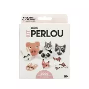 Kit mini Perlou - Graine Créative - 2000 perline da stirare -  Animali x1