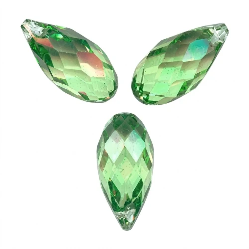 Gocce PureCrystal 6010 Peridot mm. 11x5.5 x4