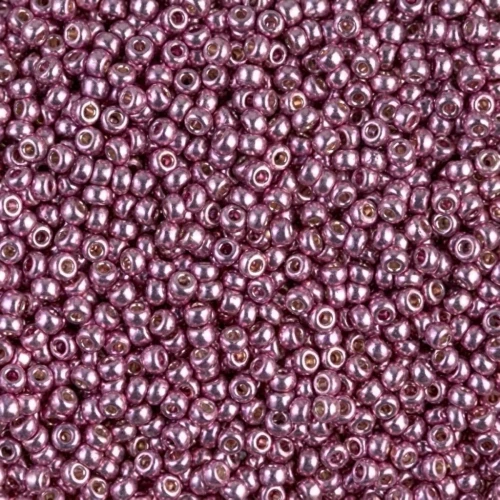 Rocaille Miyuki 11/0 4218 - Duracoat Galvanized Dusty Orchid  x8g