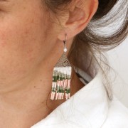 Perline in resina per la creazione di bijoux 4mm White x20