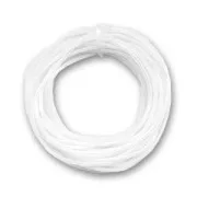 Tubi di gomma sintetica (Neoprene) mm. 1,7 trasparente satinato x m. 5