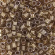 Miyuki Delica 10/0 DBM0907 - Spkl Beige Lined Crystal
